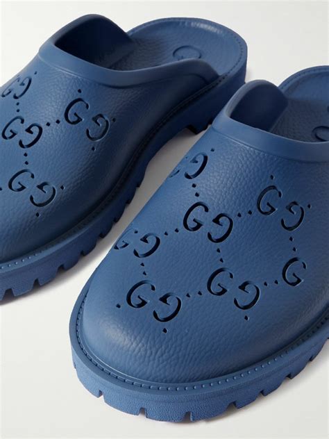 gucci rubber clogs|gucci clogs rubber women's.